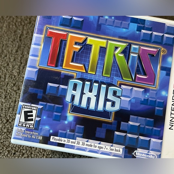 *Factory Sealed* Tetris: Axis Nintendo 3DS Video Game - October 2, 2011 - Puzzle - Picture 6 of 11